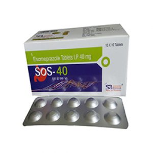 Esomeprazole 40 Mg Tablets