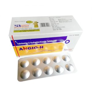 Telmisartan 40mg + Hydrochlorothiazide 12.5 Mg Tablets