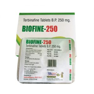 Terbinafine Tablets Bp 250 Mg