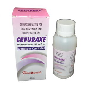 Cefuroxime Axetil 125 Mg/5 Ml Oral Suspension
