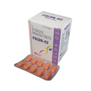 Ofloxacin 200 Mg + Ornidazole 500 Mg Tablets