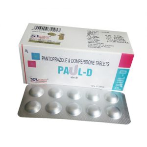 Pantoprazole 40 Mg + Domperidone 10 Mg Tablets